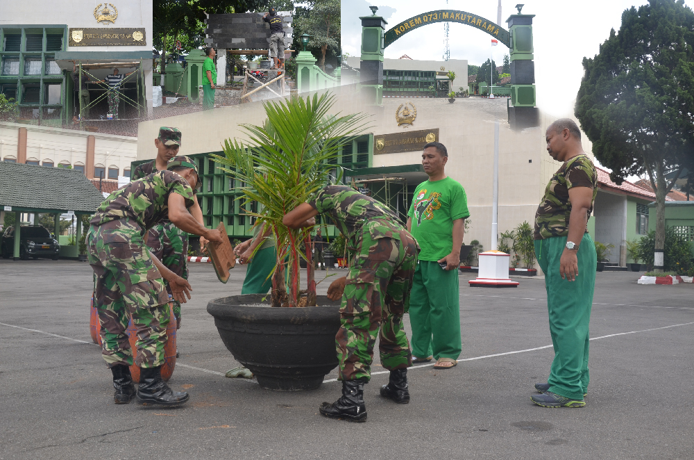 Korem Salatiga Diperindah Kembali